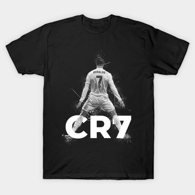 Cristiano Ronaldo T-Shirt by Creativedy Stuff